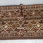 Spacious Majlis Sofa Floor with coordinated cushions and centerpieces