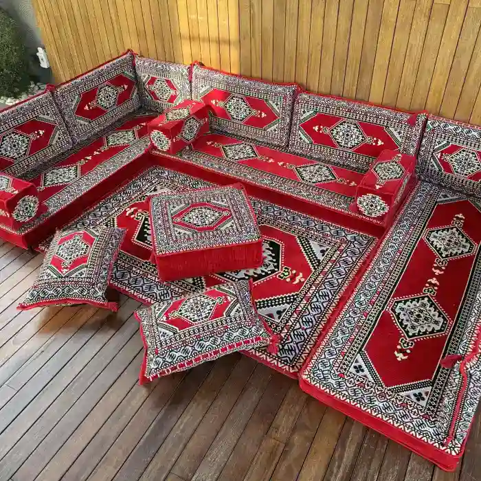 Custom-made-Majlis-sofa-creating-a-warm-and-inviting-atmosphere