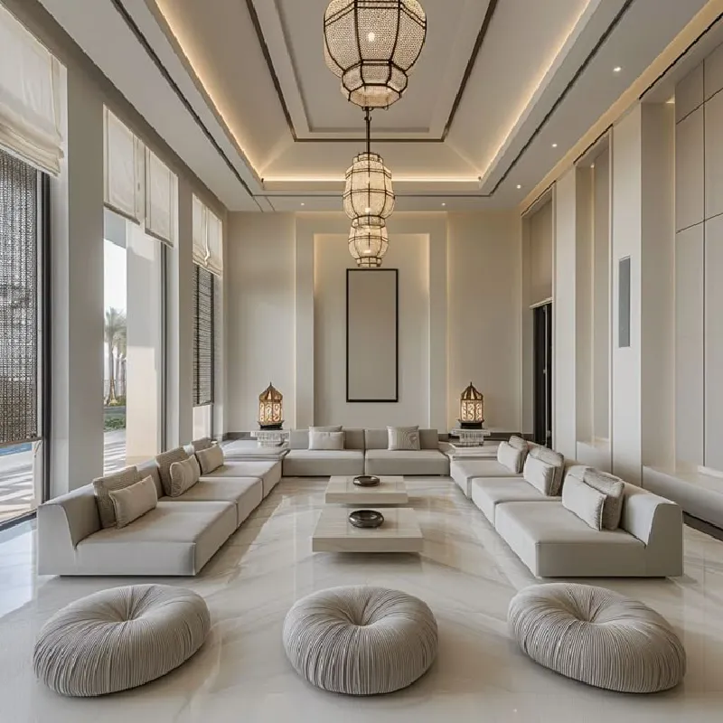 Minimalist Majlis Seating