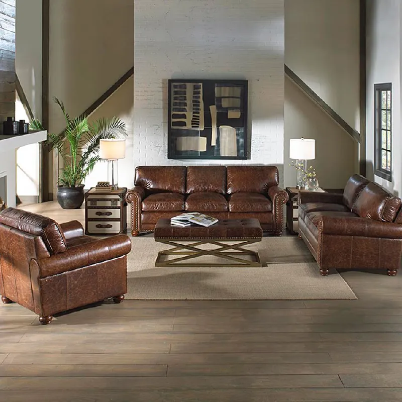 Classic Leather Office Sofa dubai