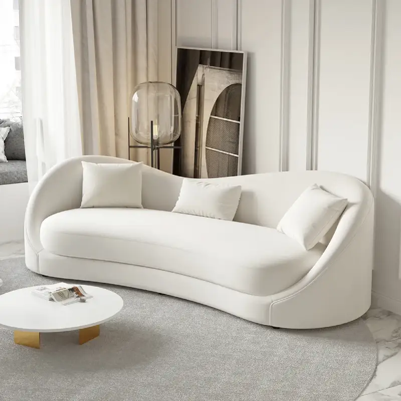 Contemporary Half-Moon Sofa dubai