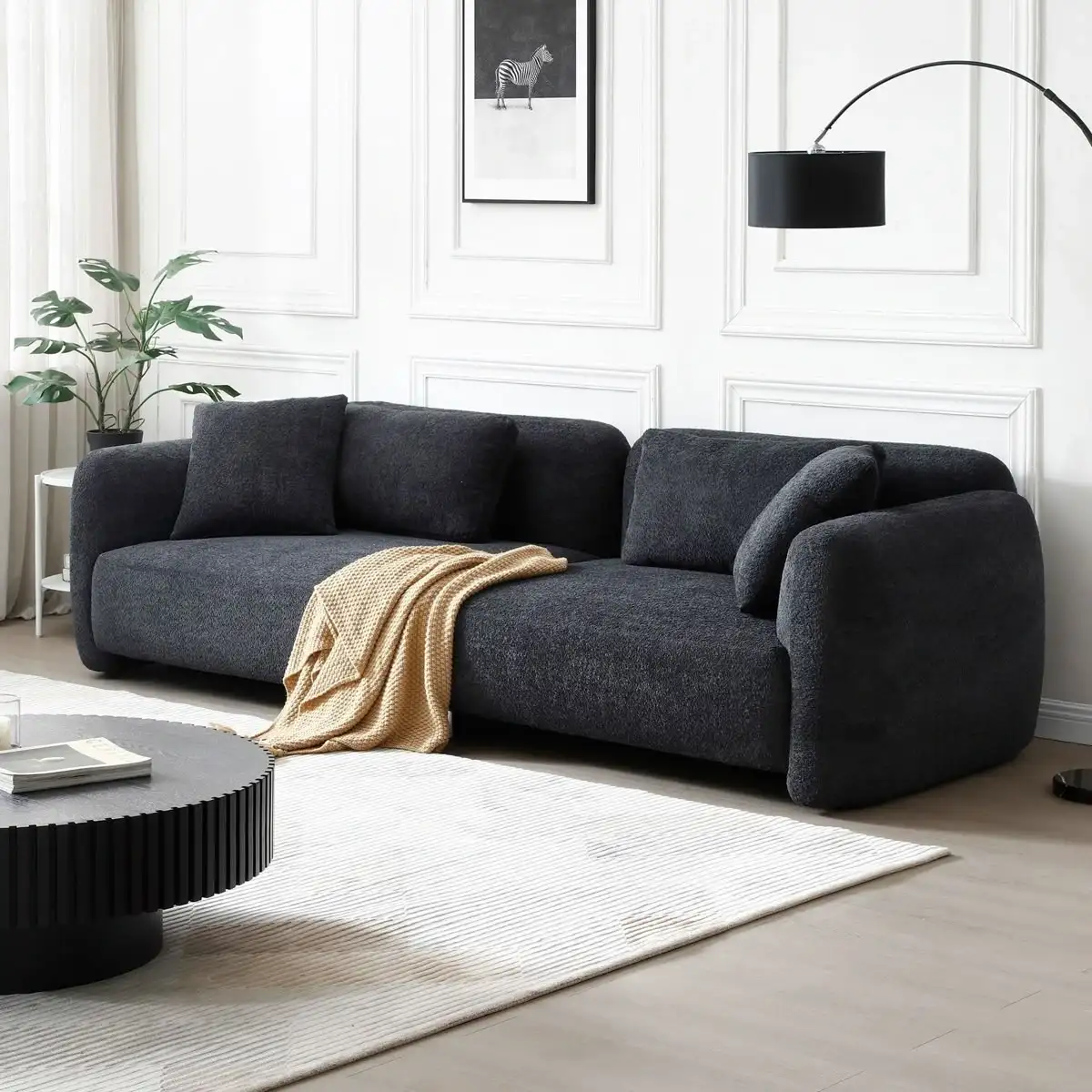 Black Color Sofa Dubai