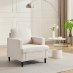 Mid-Century Modern Accent Single Sofa Armchair Product Image