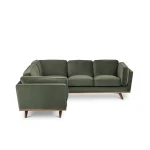 Timber 93 Velvet Corner Sectional Sample Image Dubai