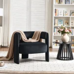 Velvet Comfy Single Sofa Armchair Product Chair