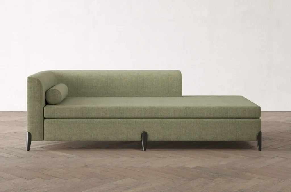 Contemporary chaise lounge sofa for Dubai living rooms