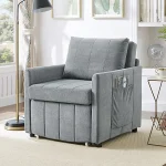 Convertible Sleeper Sofa Chair Sample Image