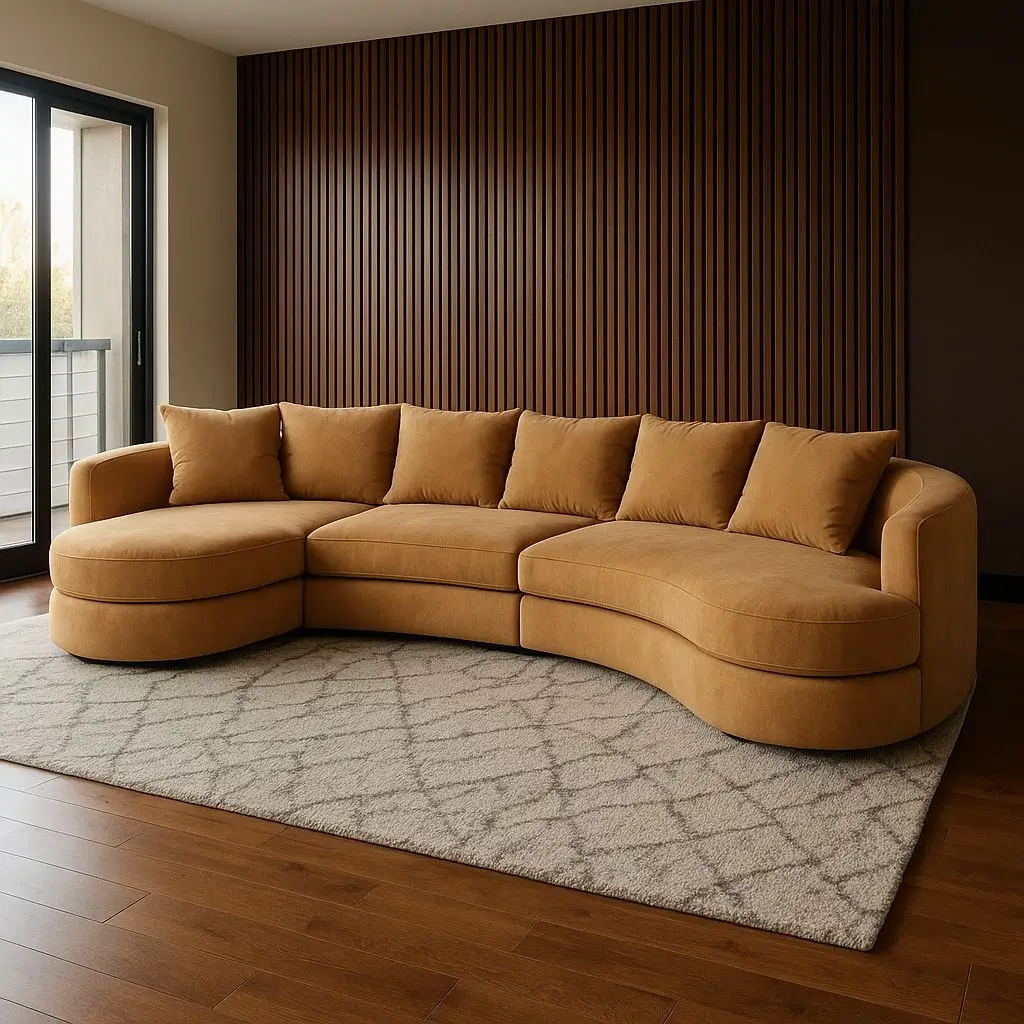 Curved U Shaped Sofa Collections