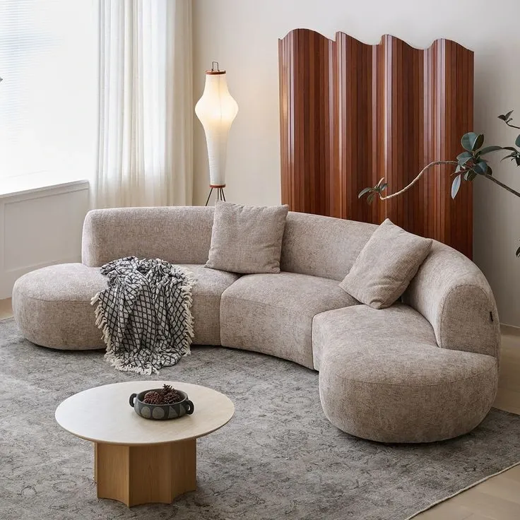 Curved round sofa Dubai