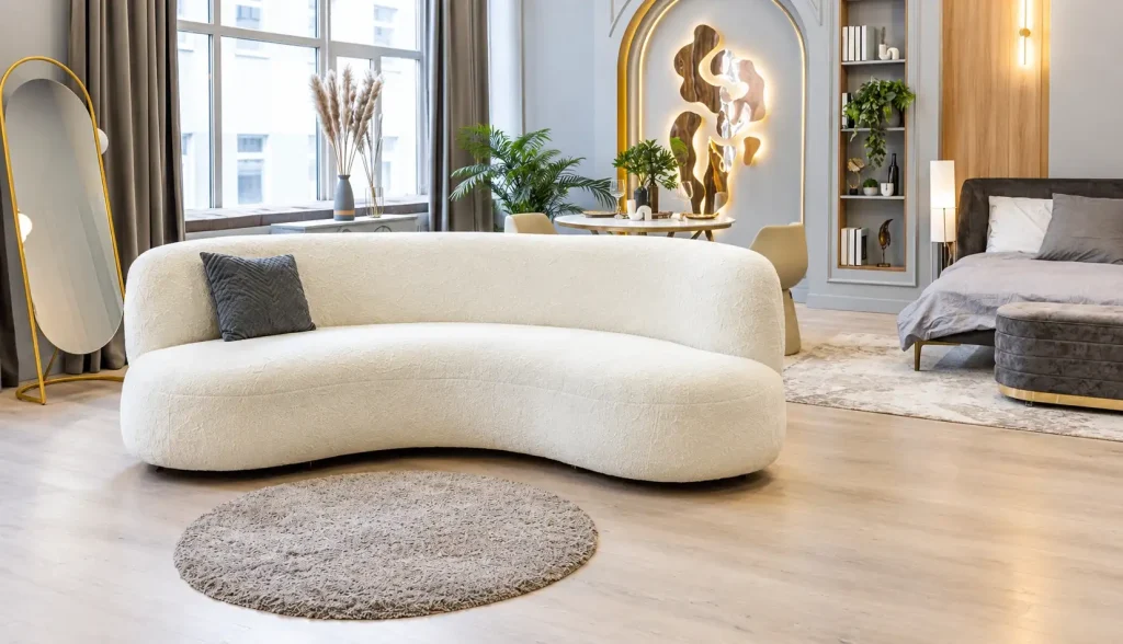 Custom Made Curved Sofa Design