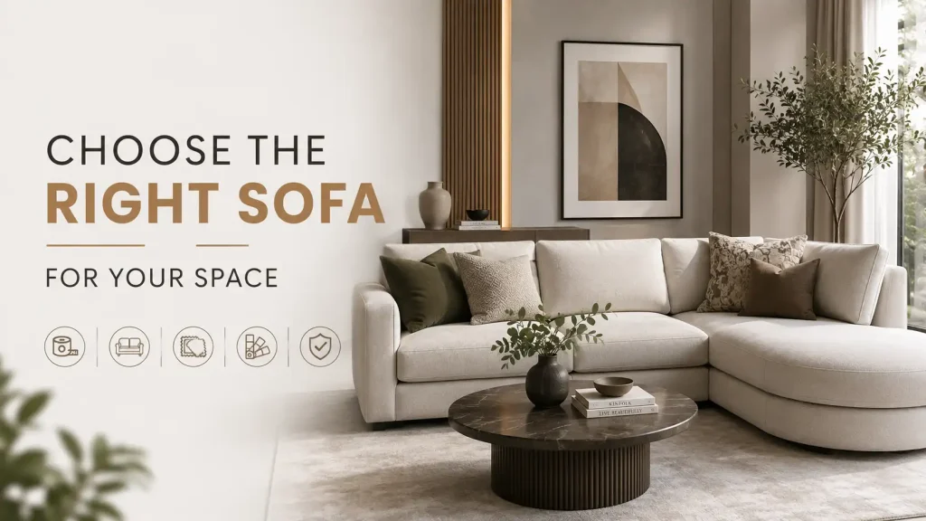 How to Choose the Right Sofa for Your Space Featured Image