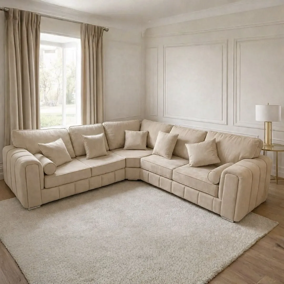 Premium Corner Sofa Dubai with soft cushions