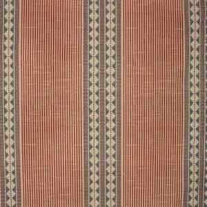 Arlo Stripe Rouge Fabric
