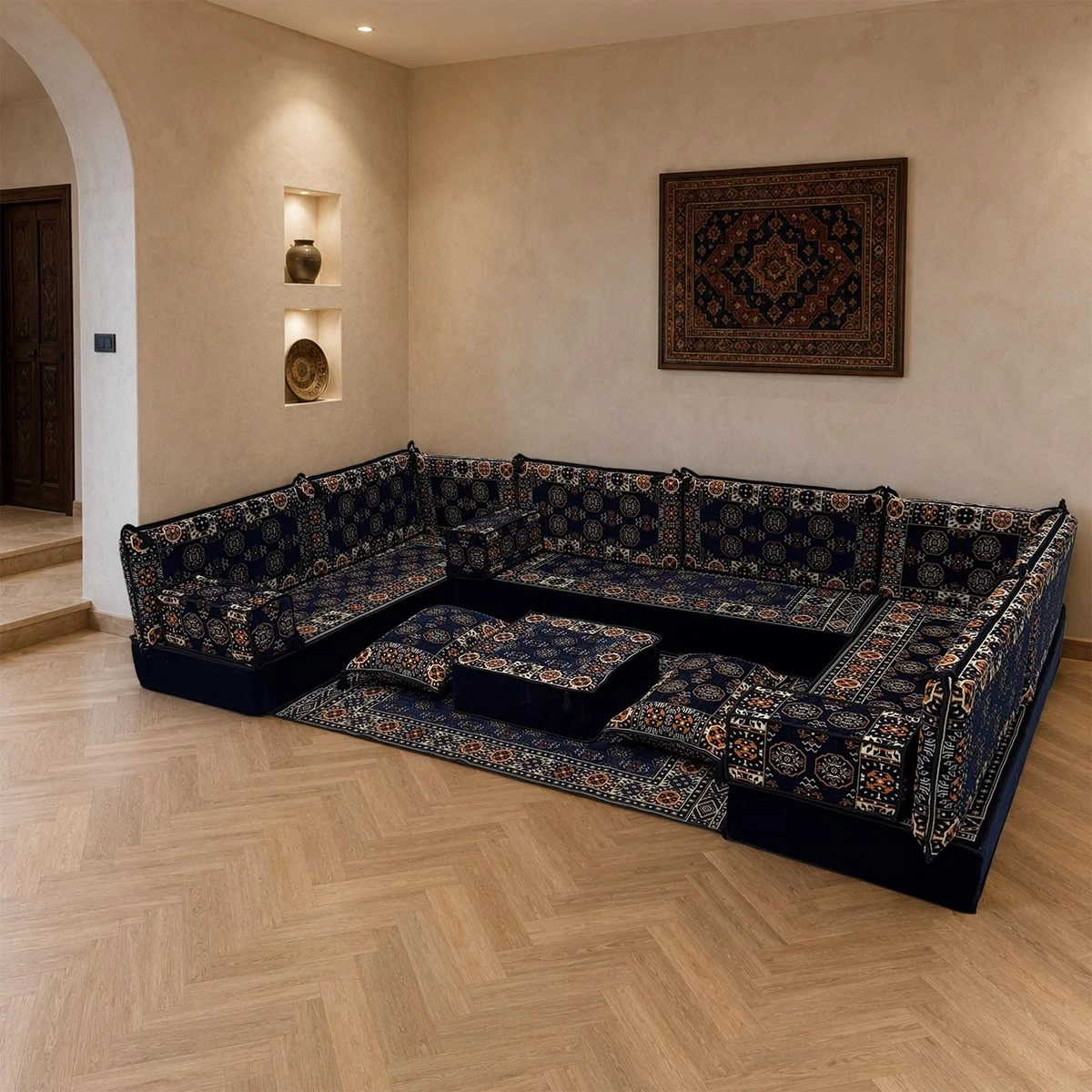 Custom Arabic Majlis Sofa Design