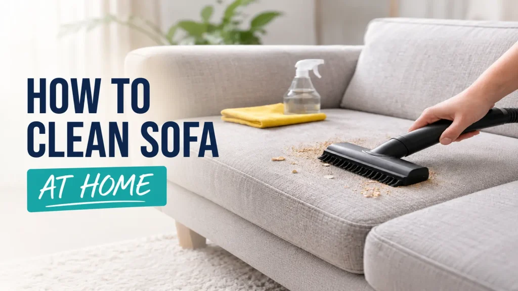 How To Clean Sofa At Home
